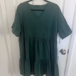 Nursing Queen Emerald Green Dress